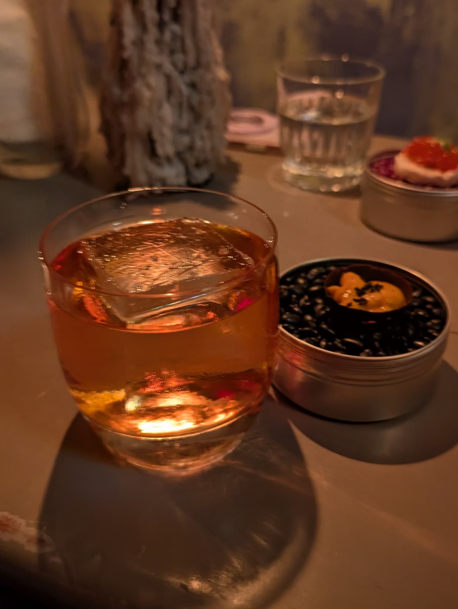 Salted Cacao Negroni at G.O.D