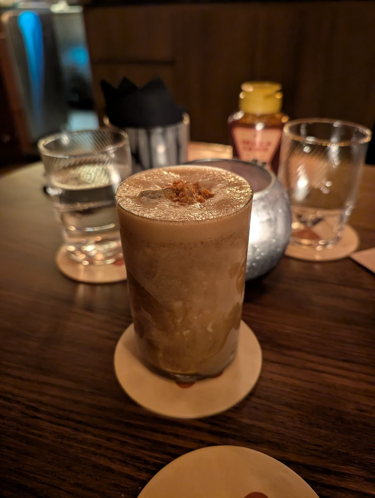 Dalgona Iced Coffee